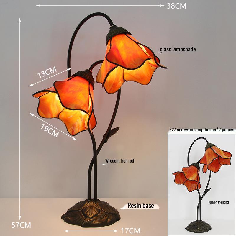 Luxurious European Retro Desk & Bedside Lamp