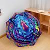 Colorfulanimals Pattern Pattern New Style Umbrella, 1 Piece Automatic Folding Umbrella, Portable Travel Umbrella, Outdoor Umbrella, Birthday Gift