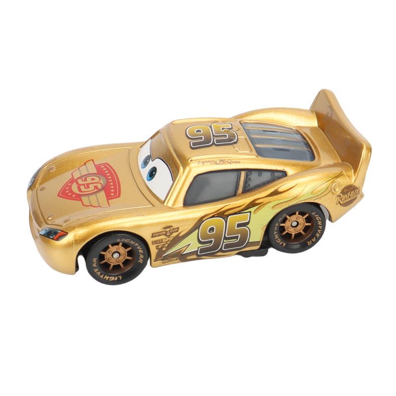 Cars Toy Christmas McQueen ROUTE 66 McQueen Chick Hicks Racing Car 1:55 Diecast Alloy Car Model Boy's Christmas Gift