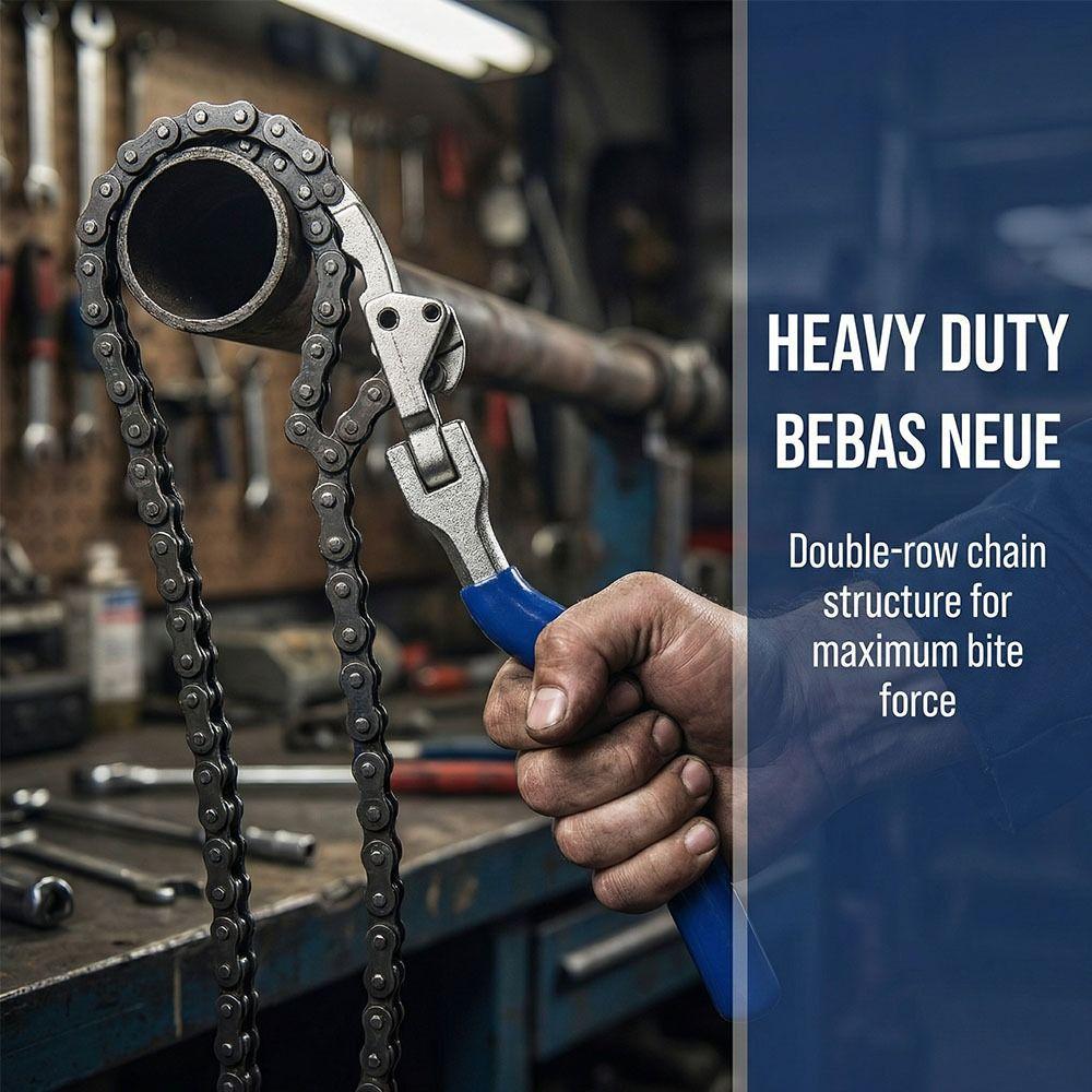 Adjustable Grip Oil Filter Wrench Heavy Duty Oil Filter Removal Tool  Auto Car Repairing