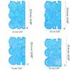Pendants Mould Silicone Resin Moulds with Hole Silicone Material for Pendants