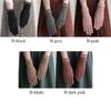 Thin Velvet Warm Gloves Touch Screen Mittens Fashion All Finger Gloves  Outdoor