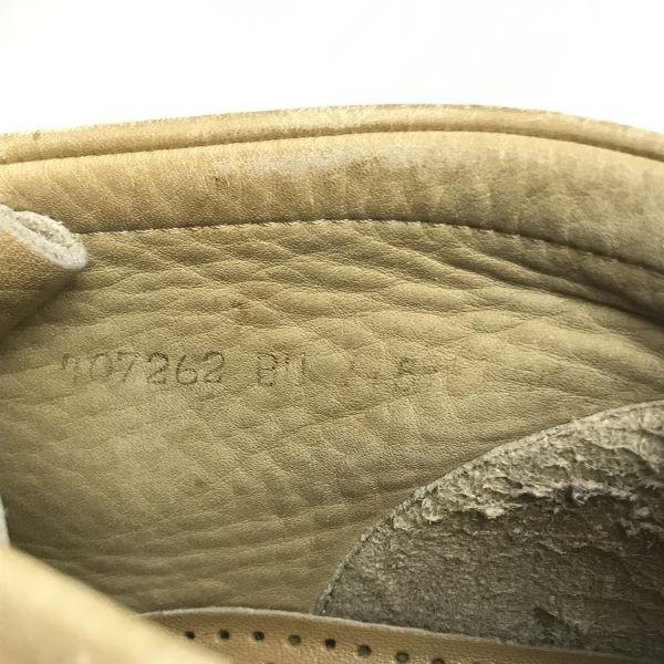 Made in Japan Vintage Burberrys Suede Leather Wallabee Desert Boots Beige Size 5.5 24.0 24.5(USED)