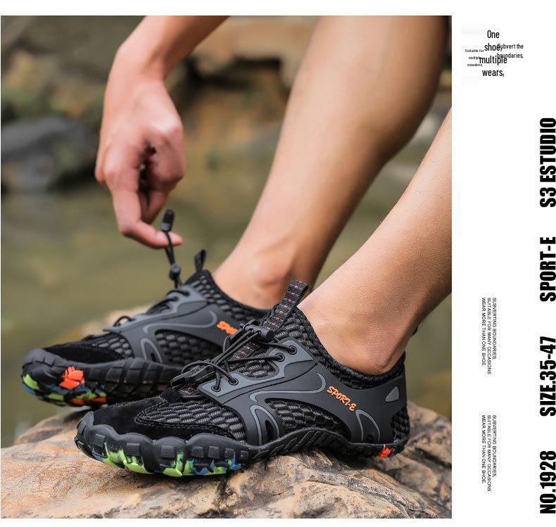 Summer Quick-Dry Mesh Five-Finger Water Hiking Shoes
