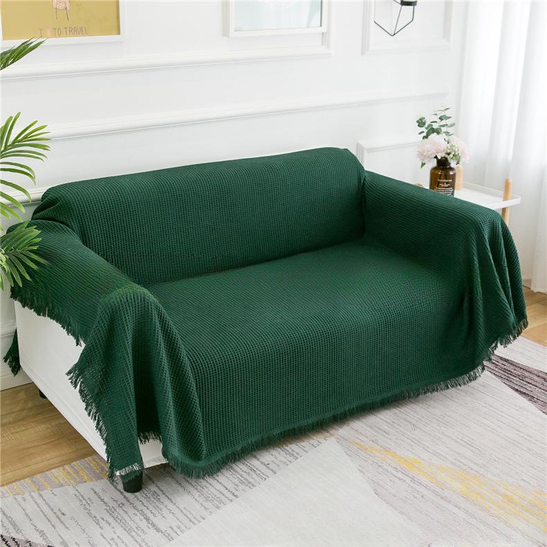 

Минималистское вафельное полотенце для дивана, легкий роскошный журнальный столик, электроодеяло, коврик для дивана 90*150cm