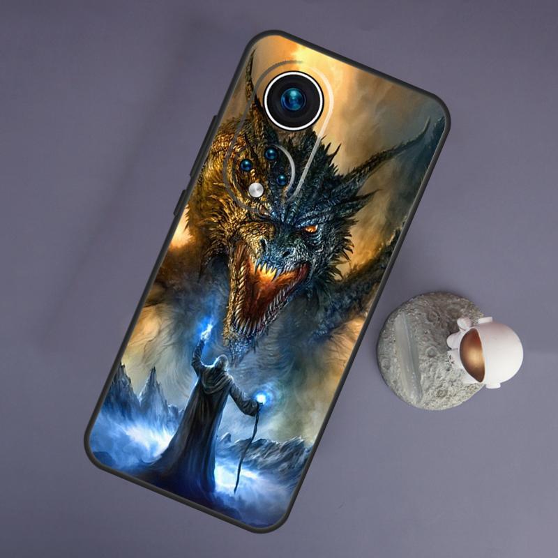Dragon Cool Art For Huawei Honor Magic 5 Lite 70 50 X8 X9 a P20 P30 P40 P50 P60 Pro P Smart Nova 9 5T Case