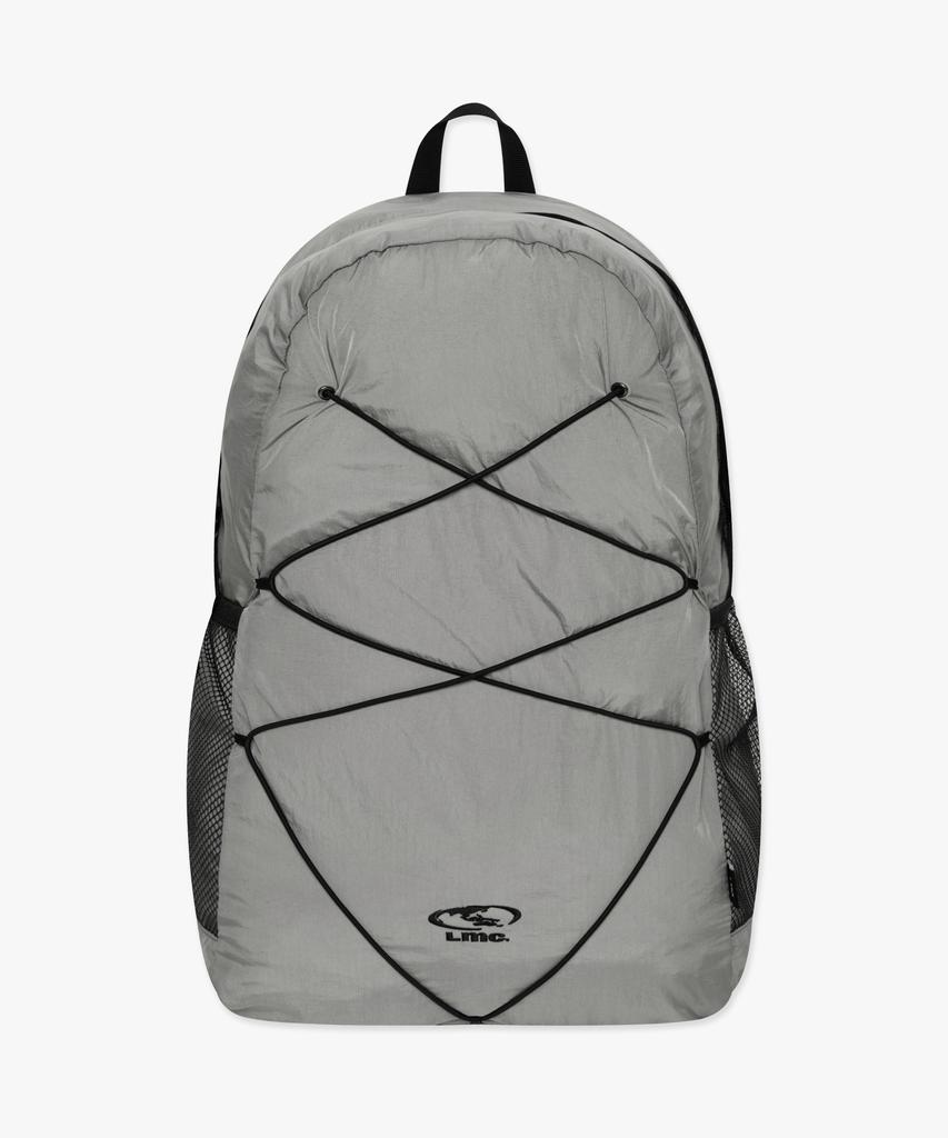 Lmc Oval Globe String Backpack Gray