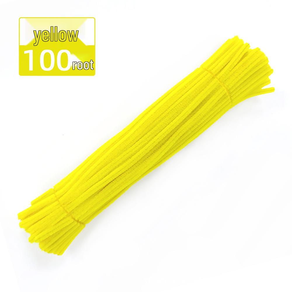 Youyou Tiger Twist Stick Handmade Super Soft Chenille Stems Educational Craft Materials for Macarons