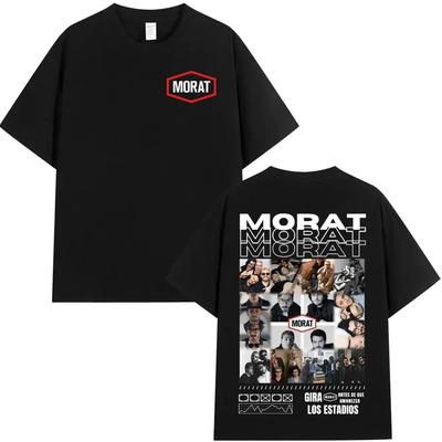 Colombia Morat Band T-shirts Men Women Fashion Hip Hop Short Sleeve T-shirt Harajuku Casual  Overd T Shirts Streetwear#Color