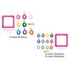 Weaving Loom Kit Making Toy DIY Craft with Crochet Hook Pot Holder Loops for Kids Beginners Adults Tote Bag Christmas Gifts