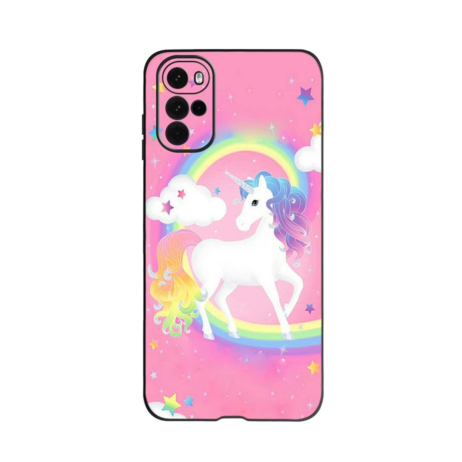 For Motorola Moto G22 Case Bumper Soft Silicone Black Cover For Moto G22 Cool Cartoon Case for Motorola G22 G 22 2022 Capa