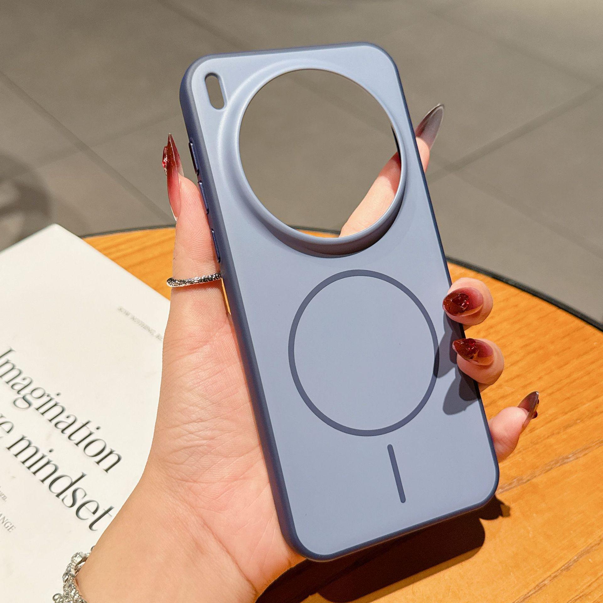 

Xiaomi 17Promax Magnetic Case - Cloud Armor Series: Frosted, Color-Blocked, Drop-Proof Protection X300 Pro Vivo X300 Pro