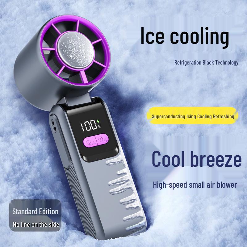 Foldable Neck-Hanging High-Speed Semiconductor Cooling Fan 172*54.5*59.5
