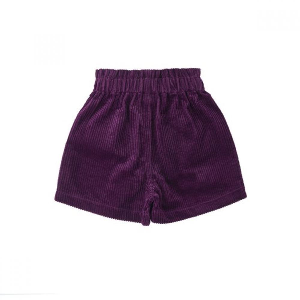 Bonton Velvet Shorts With Heart Pocket 76a7t 413 01