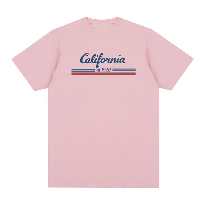 California at 1920 Vintage tshirt Aesthetic Letter Print Streetwear Y2K 90s Cotton Unisex T shirt New TEE TSHIRT Womens tops