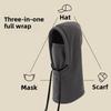 Polar Fleece Winter Hat Riding Windproof Ski Mask Women's Hat Scarf Integrated Outdoor Sports Warm Hood