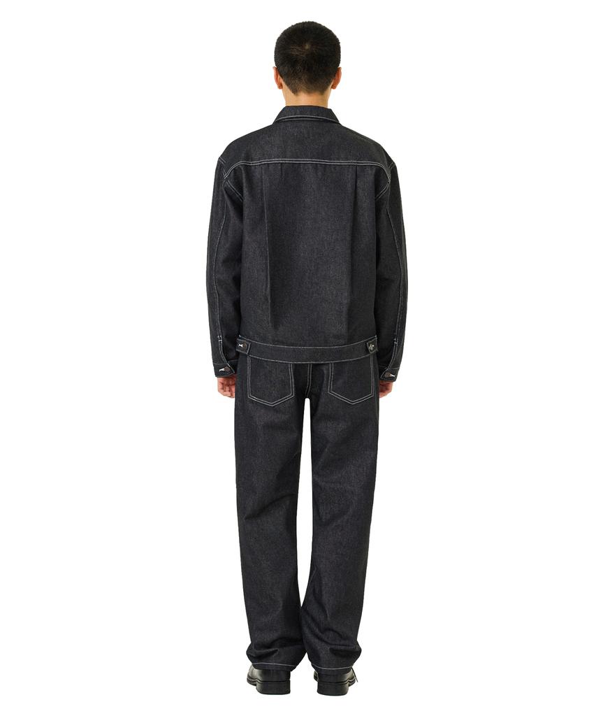Lapper [Non-Faded] Cowboy Denim Pants - Black