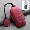 Car Key Case Cover For Ferrari F430 488 458 F12 Roma 812 F8 Leather Car Key Shell Accessories