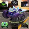Remote Control Dinosaur Car Toys for Kid Boys, 2.4GHz RC Monster Truck Toys with Spray, Light, Sound, All Terrain Rechargeable Electric RC Car Toy,