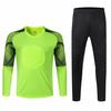 Men's Jersey Set Long Sleeve Goalie Shirt Protective Training Uniform Goalkeeper Trousers