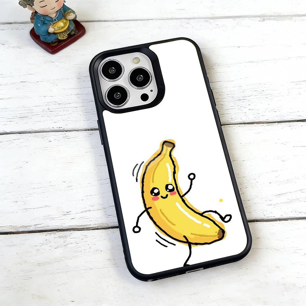 Banana Man Cute Phone Case For iPhone17,16,15,14,13,12,11 Plus,Pro Magnetic with Magsafe Wireless Charging