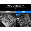 Fit -2025 Honda CRV ABS Carbon Fiber Style Gear Box Shift Panel Cover Trim