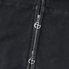 Nomanual Hooded Zip Up   Washed Black C.a Vintage