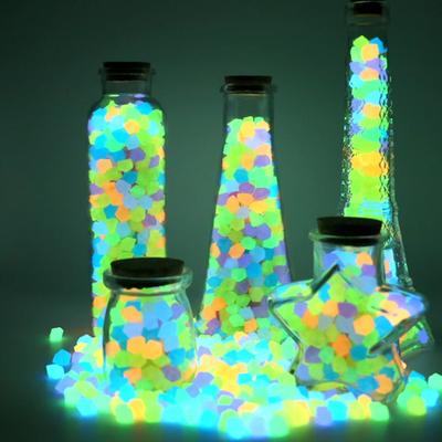 Vase Decoration Potted Plant Luminous Pebbles Fluorescent Fish Tank Landscape Pebbles