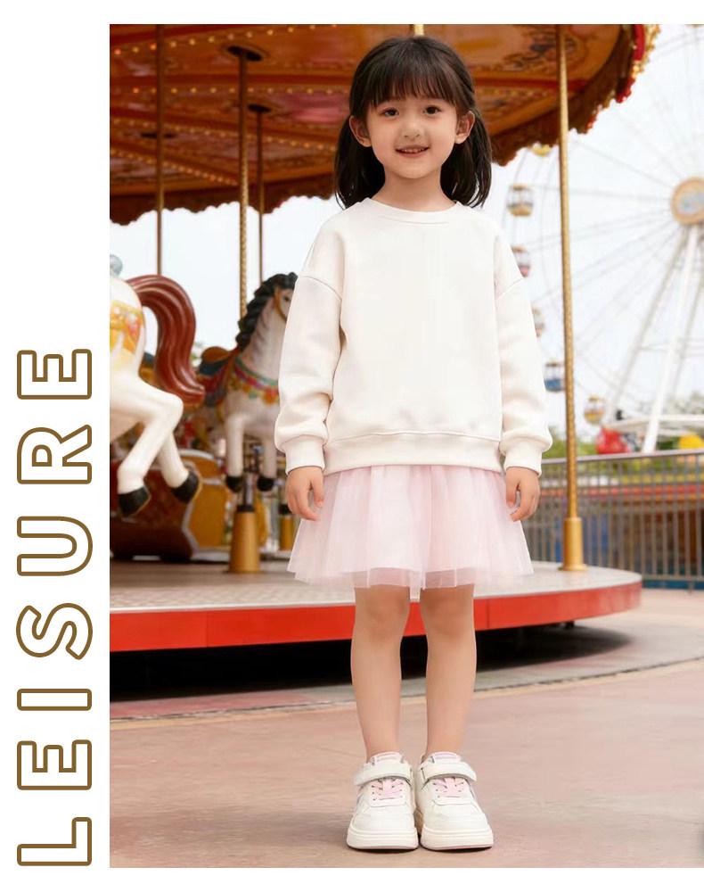 2026 Kids' Fashionable Low-Top White Shoes - Soft Sole, Casual Spring/Autumn Sneakers for Boys & Girls