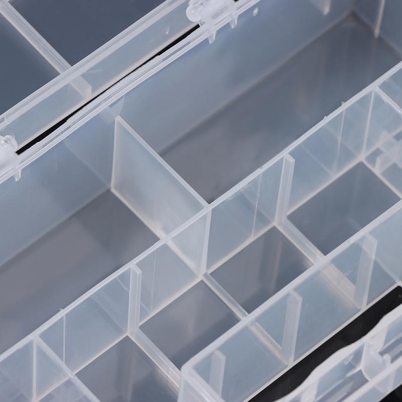 Plastic Battery Box Storage Case Holder Organizer For Aa Aaa C D 9V Batteries