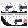 Portable Mini Bike Pump With Bracket Hand Cycling Mountain Bike Air Pump Bicycle Tire Inflator Bicycle Parts