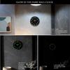 12-Inch Analog Wall Clock – Luminous Night Glow-in-the-Dark Design, Radium Dial, Silent Non-Ticking Sweep