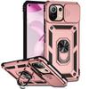 Full Cover For Xiaomi 11 Lite 5G NE Case Mi 11 Lite 5G NE Push Window Magnetic Phone Holder Case For Xiaomi 11 Lite 5G NE Case