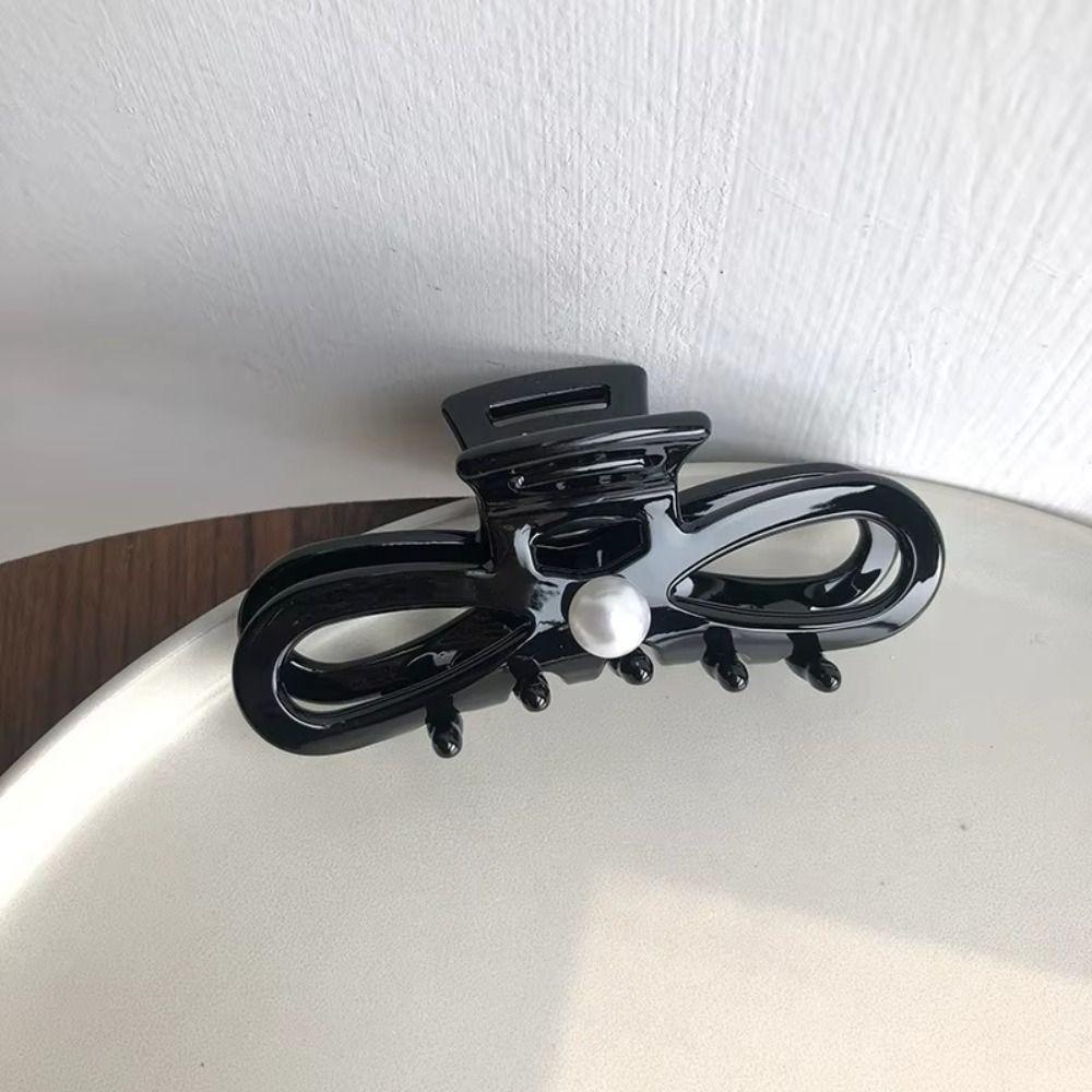 Hair Ornament Ponytail Hair Clips Pearl Lady Shark Clip Hairgrips Women Hair Claws  Women Headdress