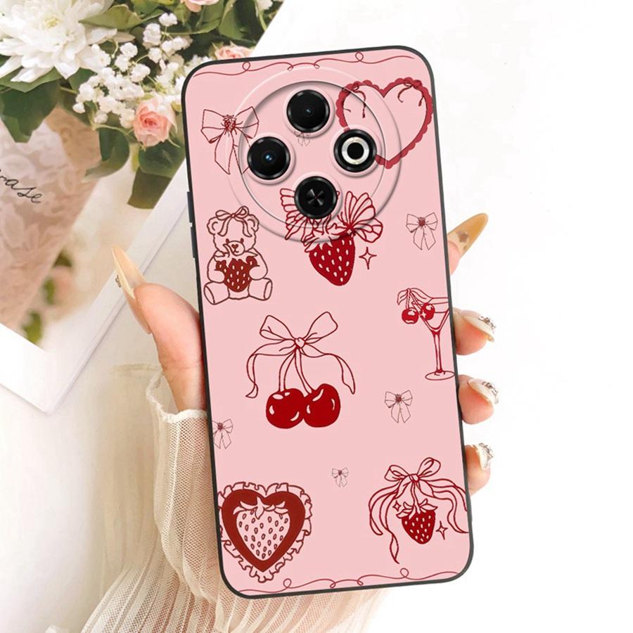 For Tecno Spark 30C  Pro Case Shockproof Soft Silicone Matte Back Cover For Tecno Spark30 30 C  Phone Cases New Design Couqe