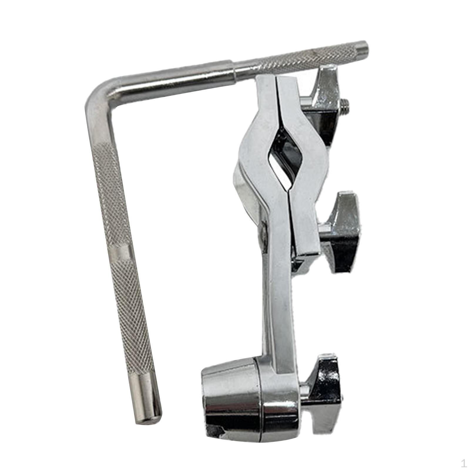 

Cowbell Mount Clamp,Metal Instrument Accessories Universal Hardware Drum Mounting Bracket