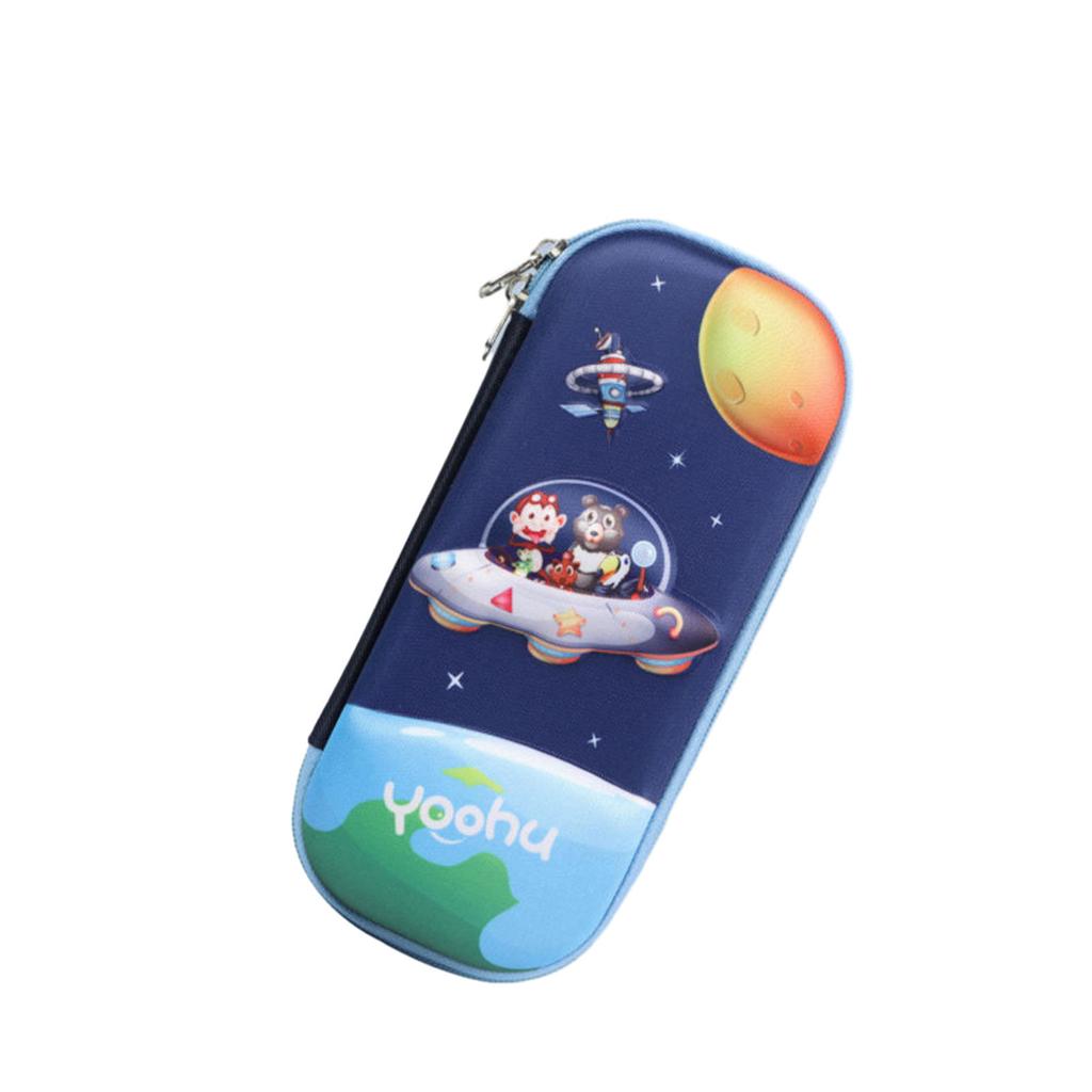 Fashion Cartoon 3D Stationery Box Waterproof Children Pencil Case Kids Pencil Bag With Dual Zip For Boys Girls School Gift