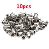 M3 M4 M5 M6 M8 M10 304 Stainless Steel Rivnut Flat Head Threaded Nut Vertical Stripe Rivets Insert Nutsert Cap Rivet Nuts