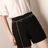 Love Waist Chain, Jewelry Hollow Peach Heart Dress Decorative Belt