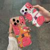 Fun Smile Face Watermelon Camera Button Case for iPhone 17/16/15/14/13/12/11 (Matte Finish)