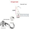 Strong NdFeB Magnetic Hook Refrigerator Sticker: No-Drill, Open, Round Magnet