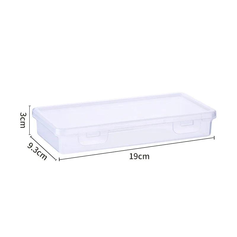 

2Pcs Large-capacity Pencil Storage Box Transparent Stationery Box Storage Pencil Box Colored Pencils Drawing and Sketch Pen Case