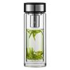 Wanxiang Double-Walled Glass Tea Infuser Mug