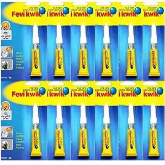 

Pidilite Fevikwik Sm 3g (Pack Of 12) чистый