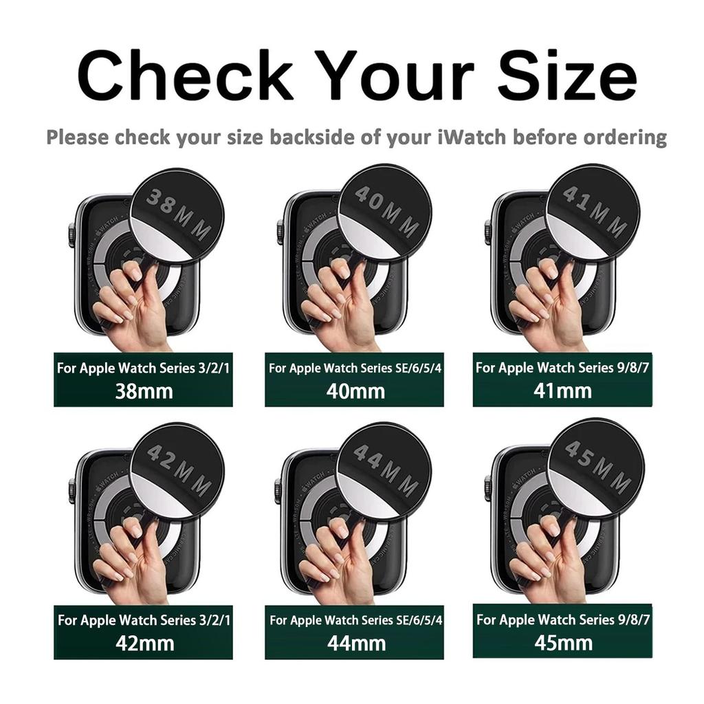 Glass+Diamond Cover For Apple Watch Case 46mm 40mm 44mm 41mm 42mm 45mm Bling Bumper Protector iWatch Series 11 10 9 SE 7 8 Case