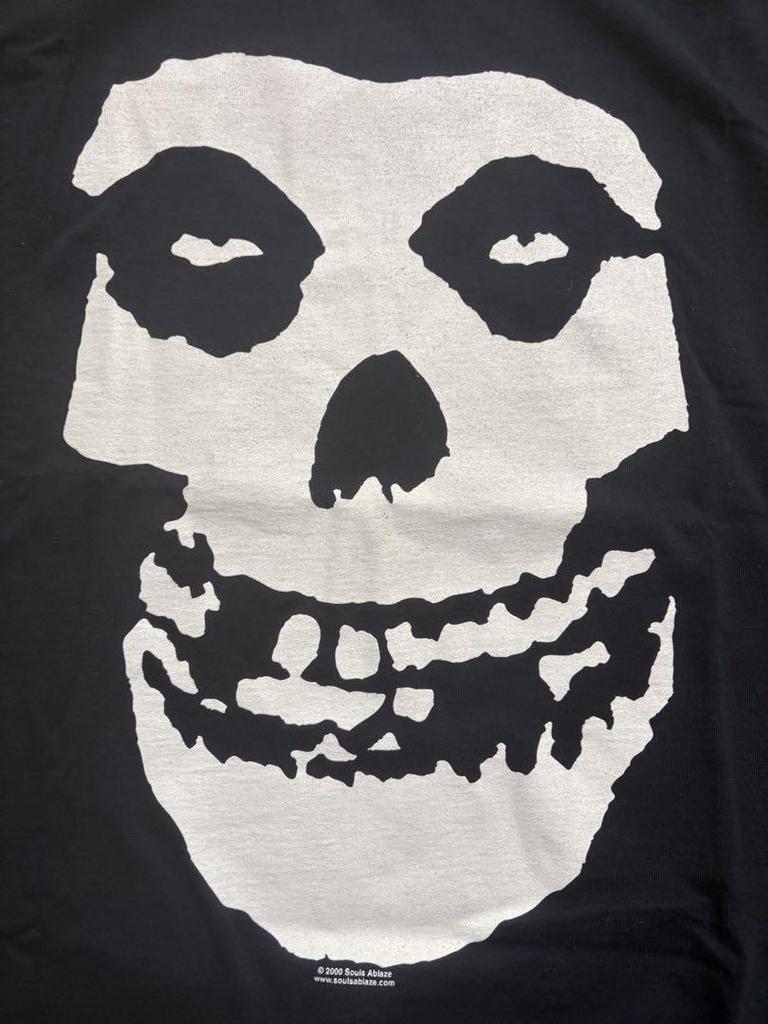 [USED] MISFITS T-shirt Horror Punk Band 90s