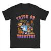 Herren Italienisches Brainrot Meme Halloween T-Shirts Baumwollkleidung Vintage Kurzarm O-Ausschnitt T-Shirt Geschenkidee T-Shirt