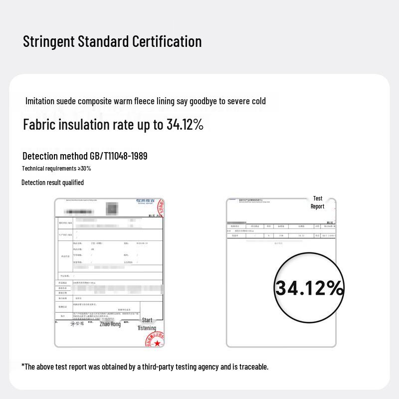 MISSION UV Men's Winter Fleece-Lined Touchscreen Gloves