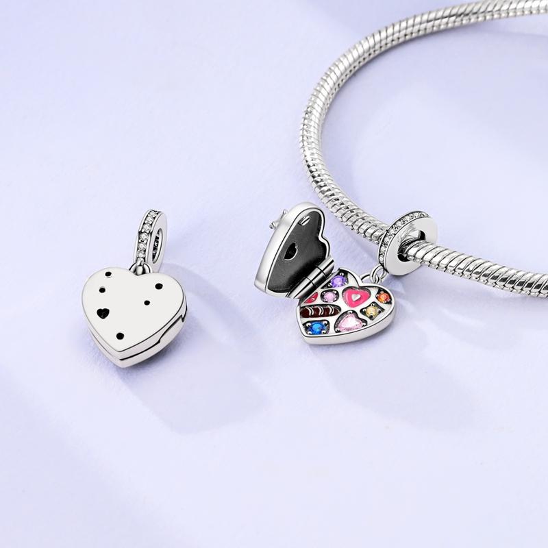 New Charms Plat Copper Blue Luminous Firefly Cat Dog Insect Star Charm Beads Fit Original Bracelet Diy Ladie Jewelry Pendant