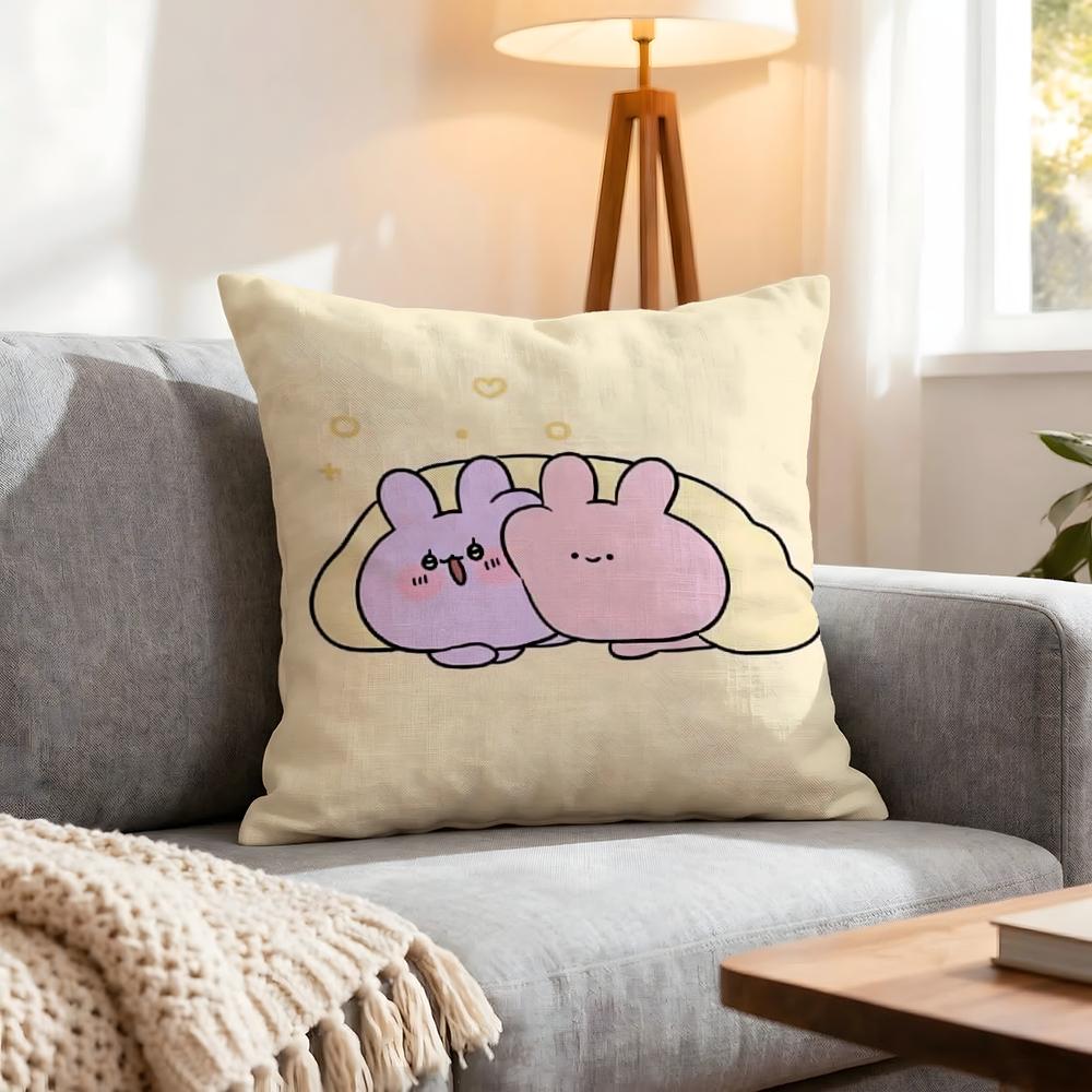 Star Asamimichan Cushion Cover 1Pcs Decorative Covers Soft Cushion Case For Sofa Couch Decor 40X40 45X45 Pillowcases